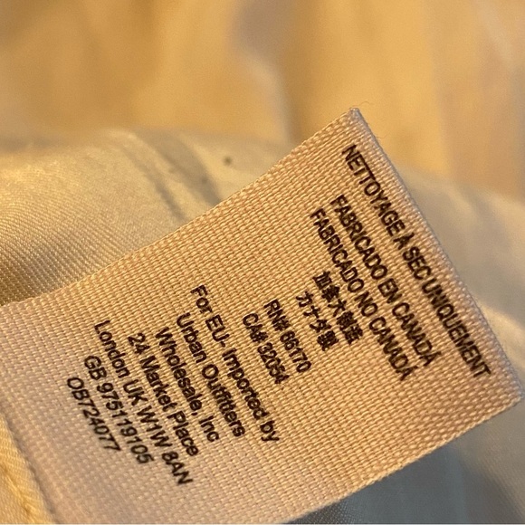 Free People notched Teddy peacoat Jacket cream nbnn - Picture 15 of 16